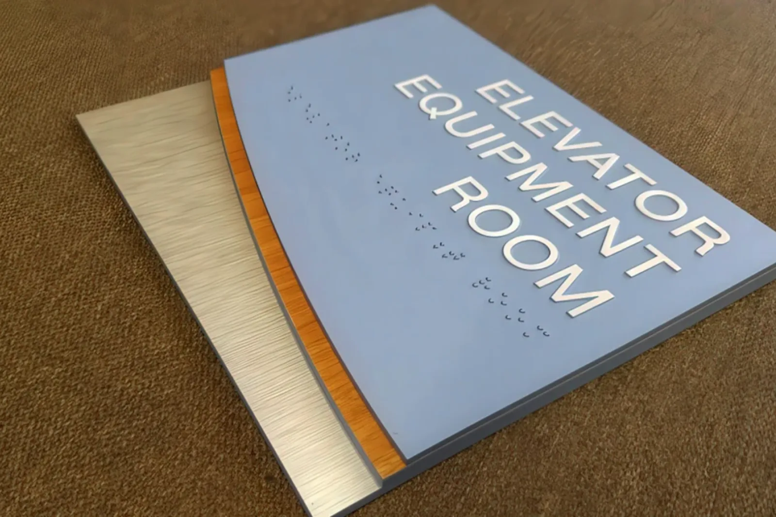Custom Braille Signs