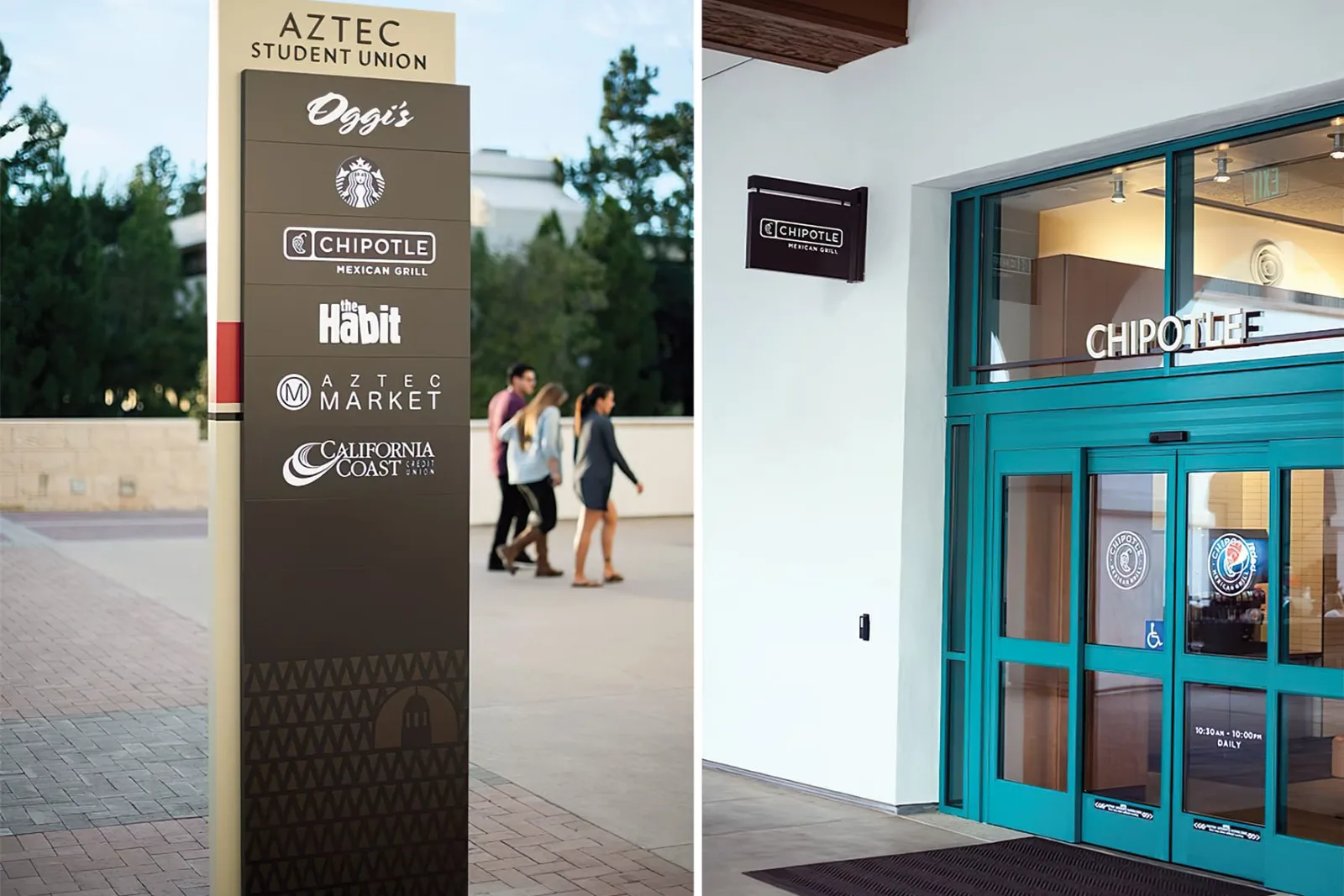 San Diego State University Signage